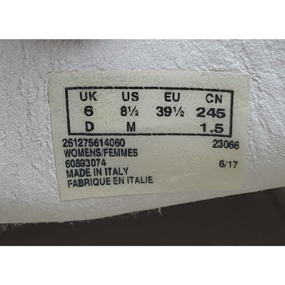 Clarks Originals Friya Point Shoes Womens 8.5 Sand Suede Crepe Sole Oxford Italy - Picture 11 of 12